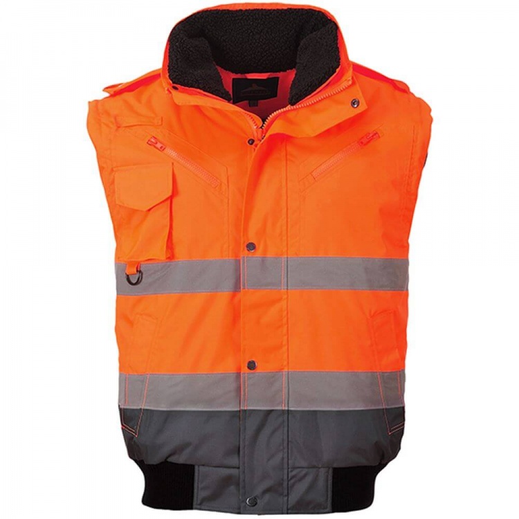 Portwest C465 Hi-Vis Contrast Bomber Jacket 3 in 1